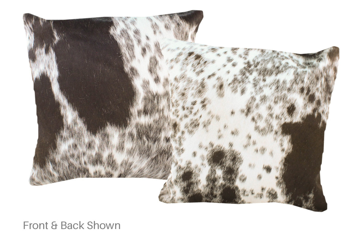 Black and White Cowhide Pillow #A52558