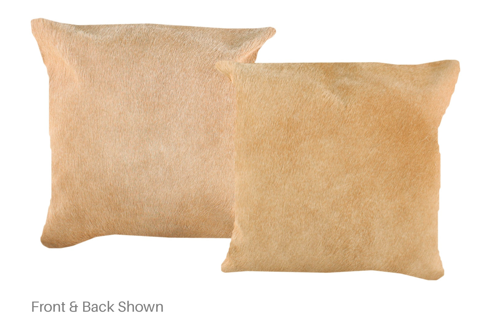 Beige Cowhide Pillow #A52561