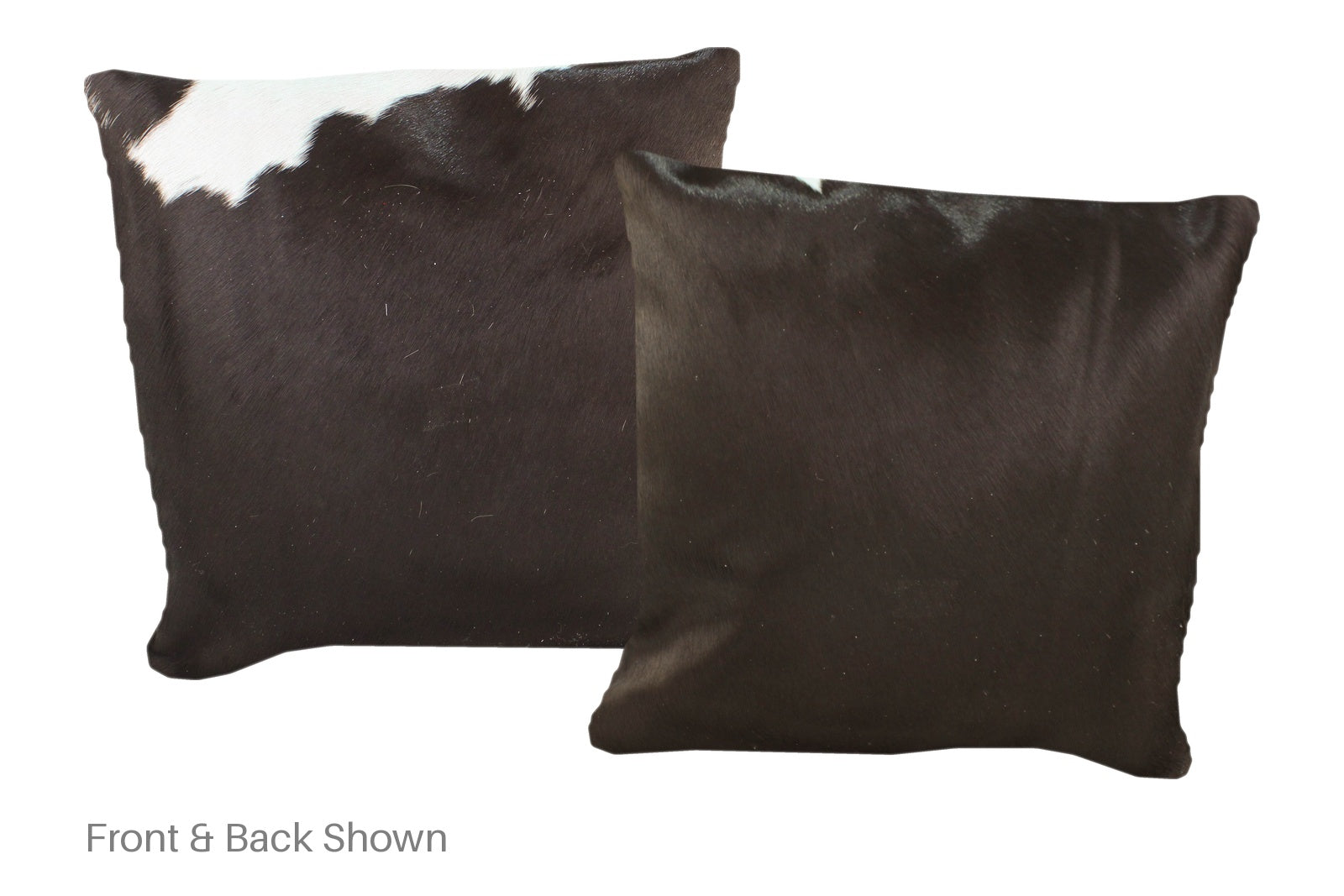 Black and White Cowhide Pillow #A52563