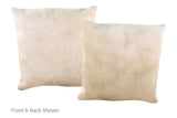 Champagne Cowhide Pillow 16x16 #A52571 by Hudson Hides