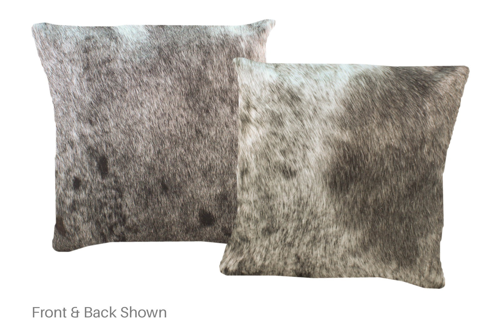 Black and White Cowhide Pillow #A52574