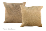 Caramel Cowhide Pillow 16x16 #A52576 by Hudson Hides
