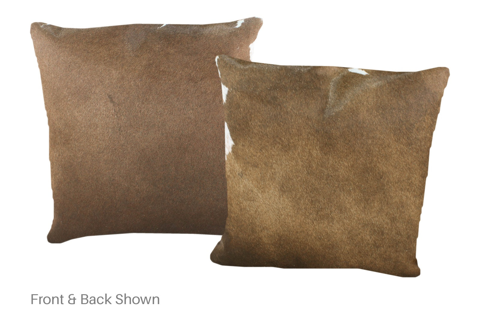 Taupe Cowhide Pillow #A52578