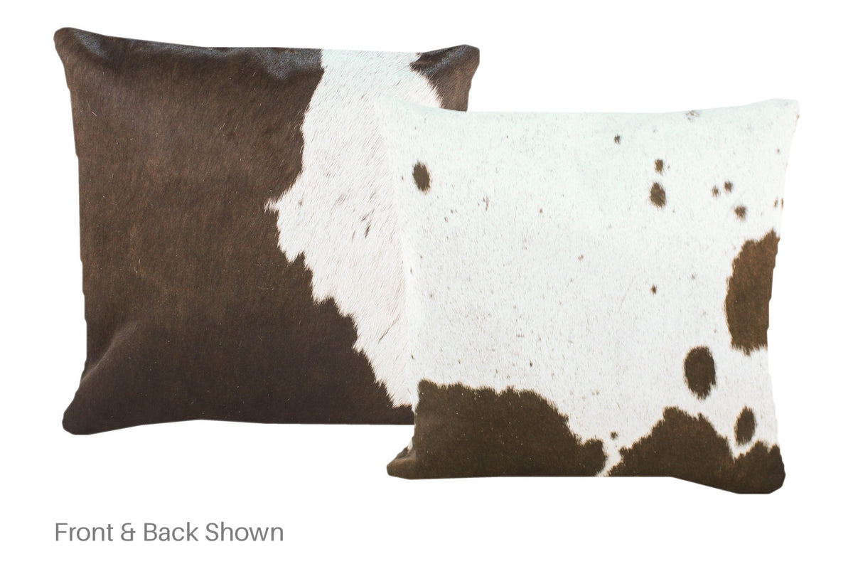 Chocolate Cowhide Pillow #A52580