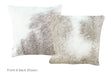 Grey Cowhide Pillow 16x16 #A52581 by Hudson Hides