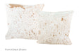 Salt and Pepper Brown Cowhide Pillow 16x16 #A52594 by Hudson Hides