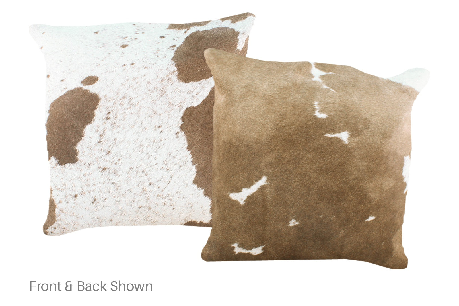 Taupe Cowhide Pillow #A52598