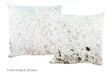 Salt and Pepper Black Cowhide Pillow 16x16 #A52600 by Hudson Hides