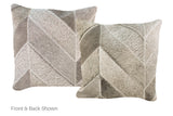 Patchwork Cowhide Pillow 16x16 #A52610 by Hudson Hides