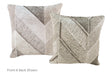 Patchwork Cowhide Pillow 16x16 #A52611 by Hudson Hides