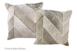 Patchwork Cowhide Pillow 16x16 #A52613 by Hudson Hides