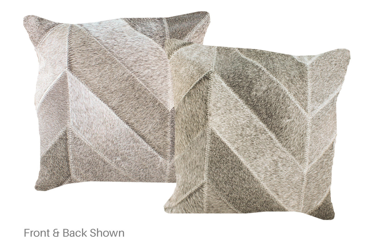 Patchwork Cowhide Pillow #A52613