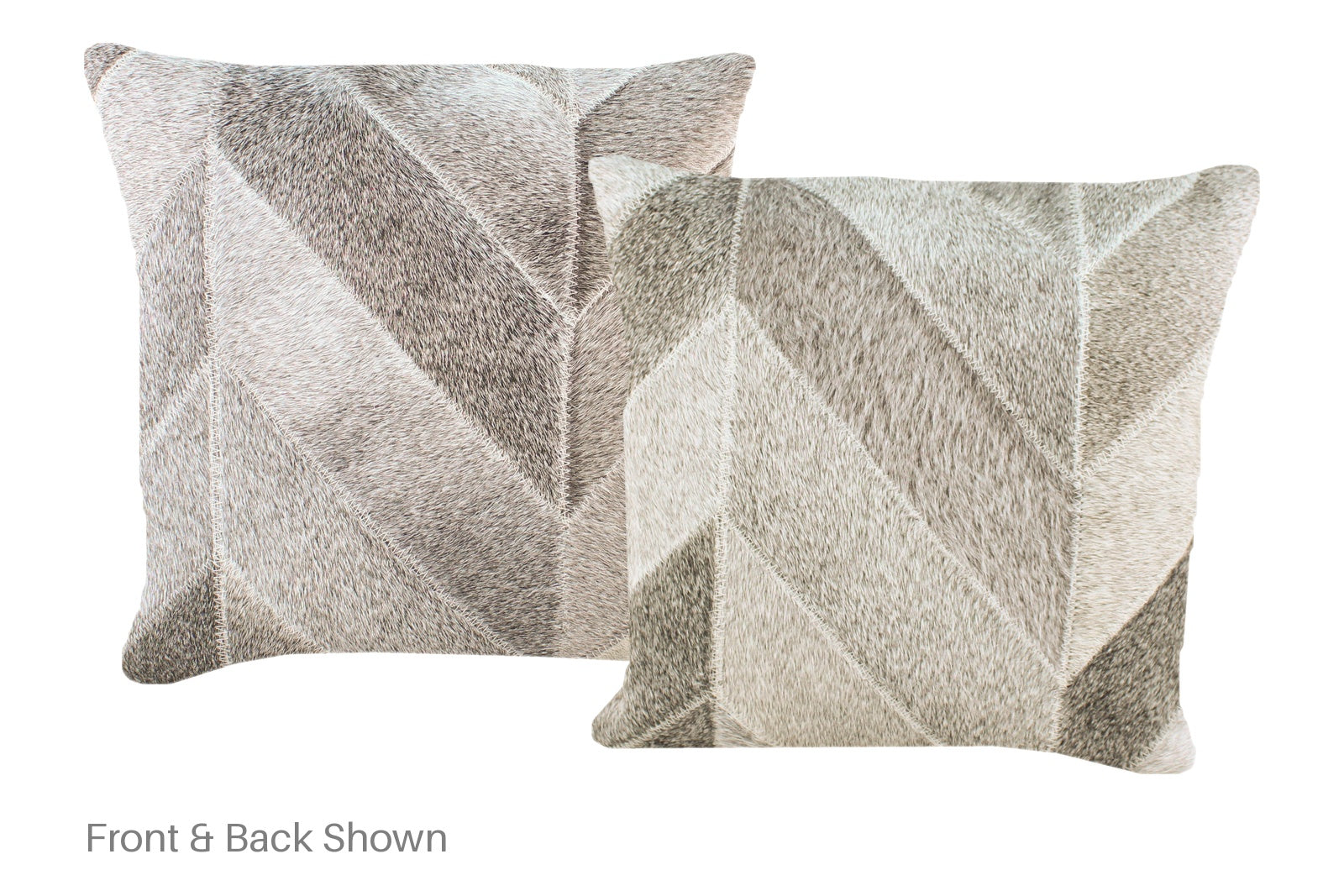 Patchwork Cowhide Pillow #A52614