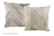 Patchwork Cowhide Pillow 16x16 #A52615 by Hudson Hides
