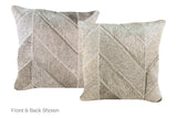 Patchwork Cowhide Pillow 16x16 #A52615 by Hudson Hides