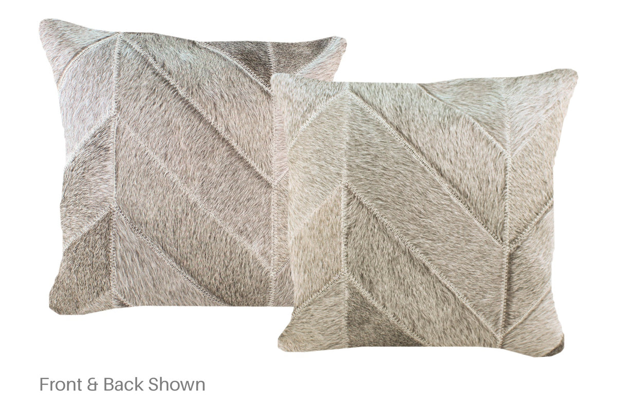 Patchwork Cowhide Pillow #A52615