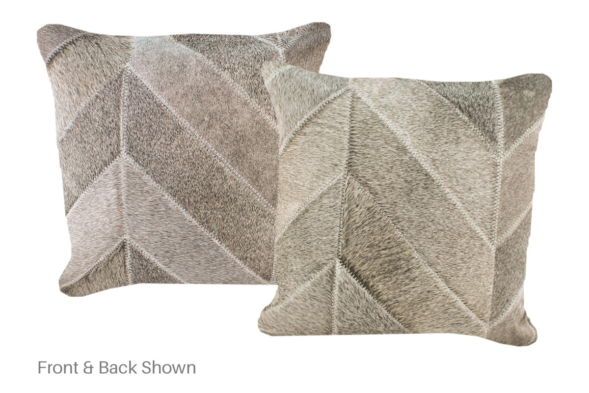 Patchwork Cowhide Pillow #A52616