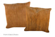 Medium Brindle Cowhide Pillow 16x16 #A52631 by Hudson Hides