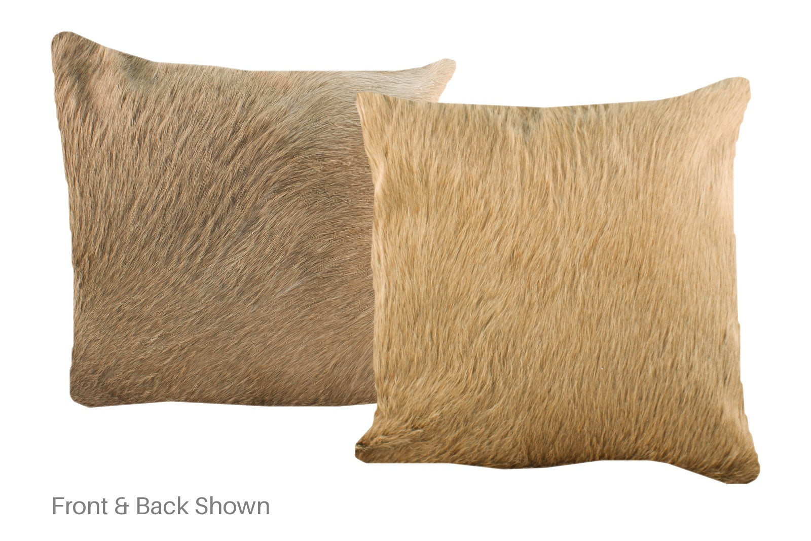 Caramel Cowhide Pillow #A52633