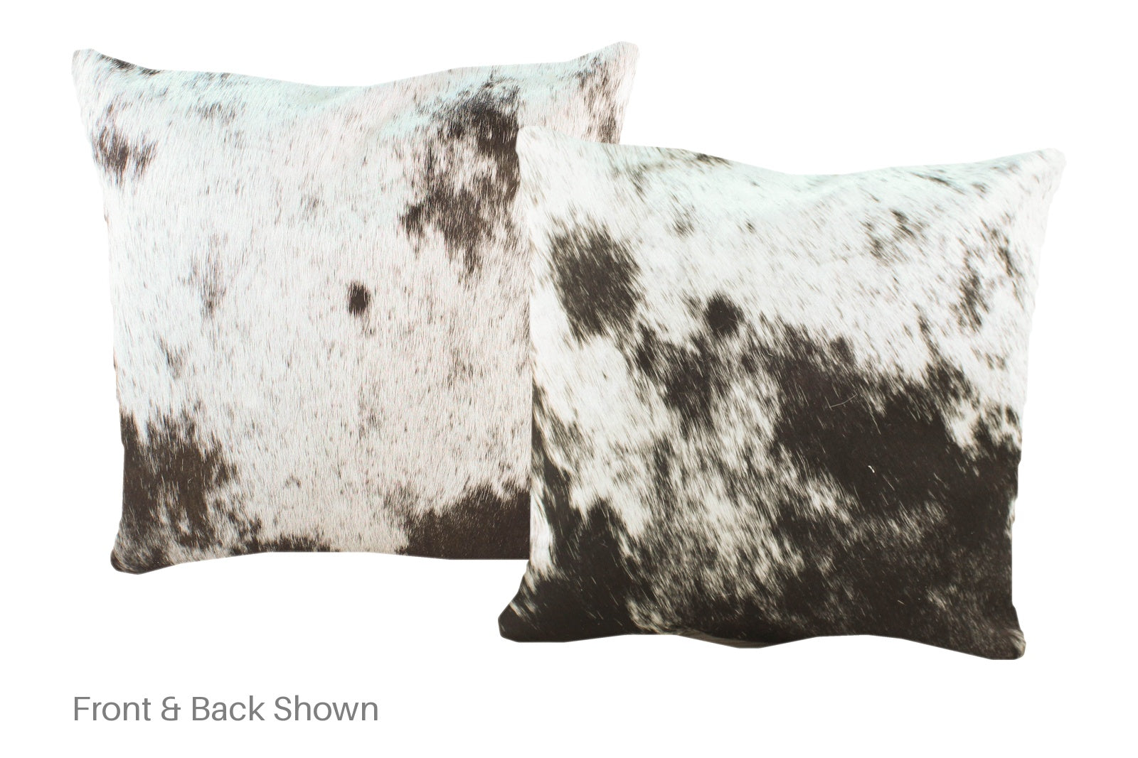 Black and White Cowhide Pillow #A52666