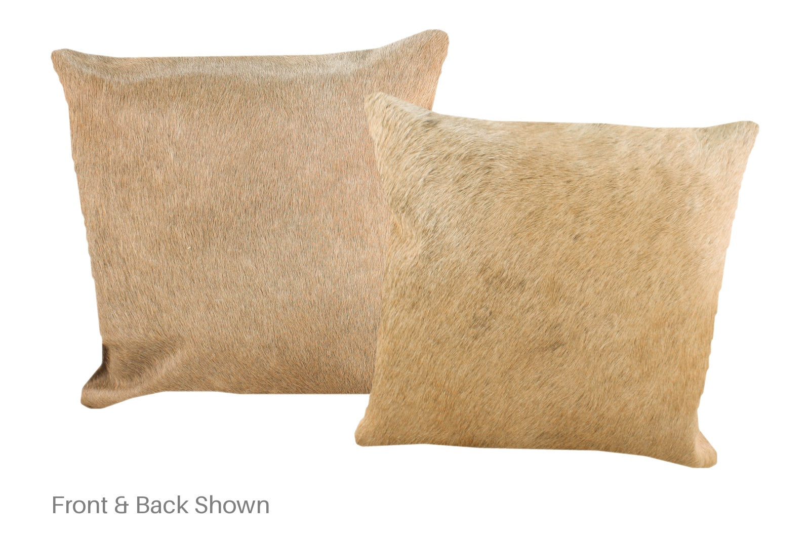 Beige Cowhide Pillow #A52668