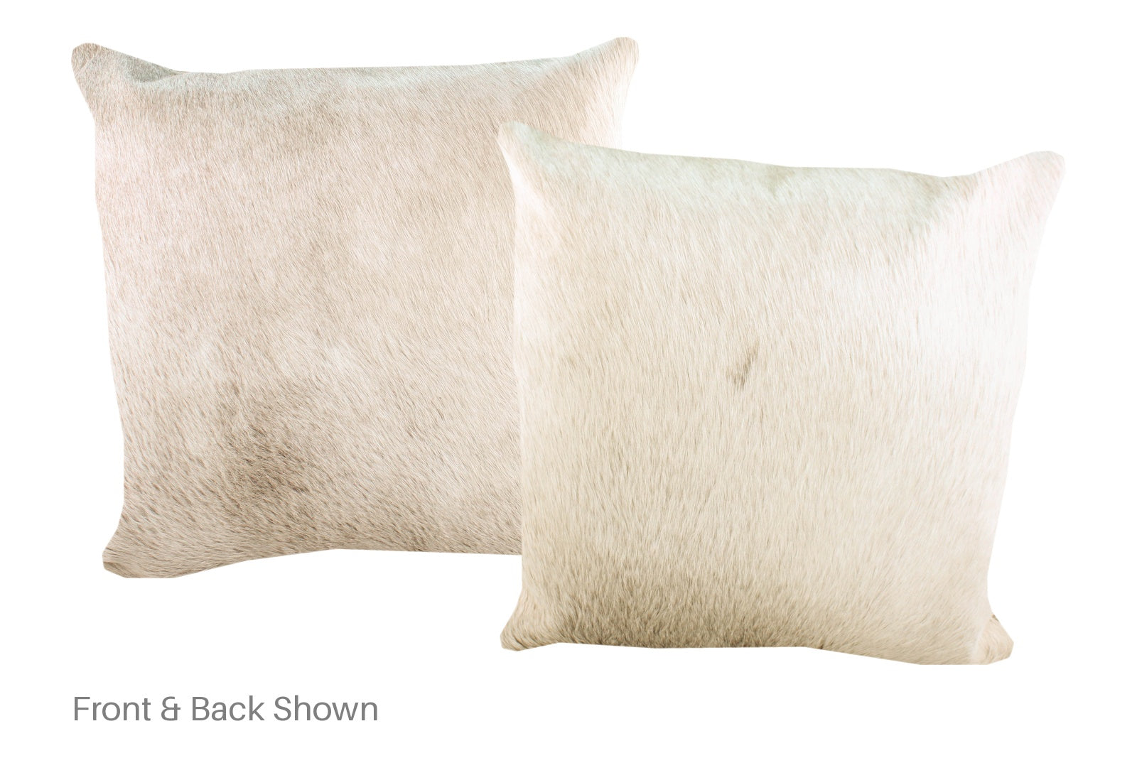 Champagne Cowhide Pillow #A52681