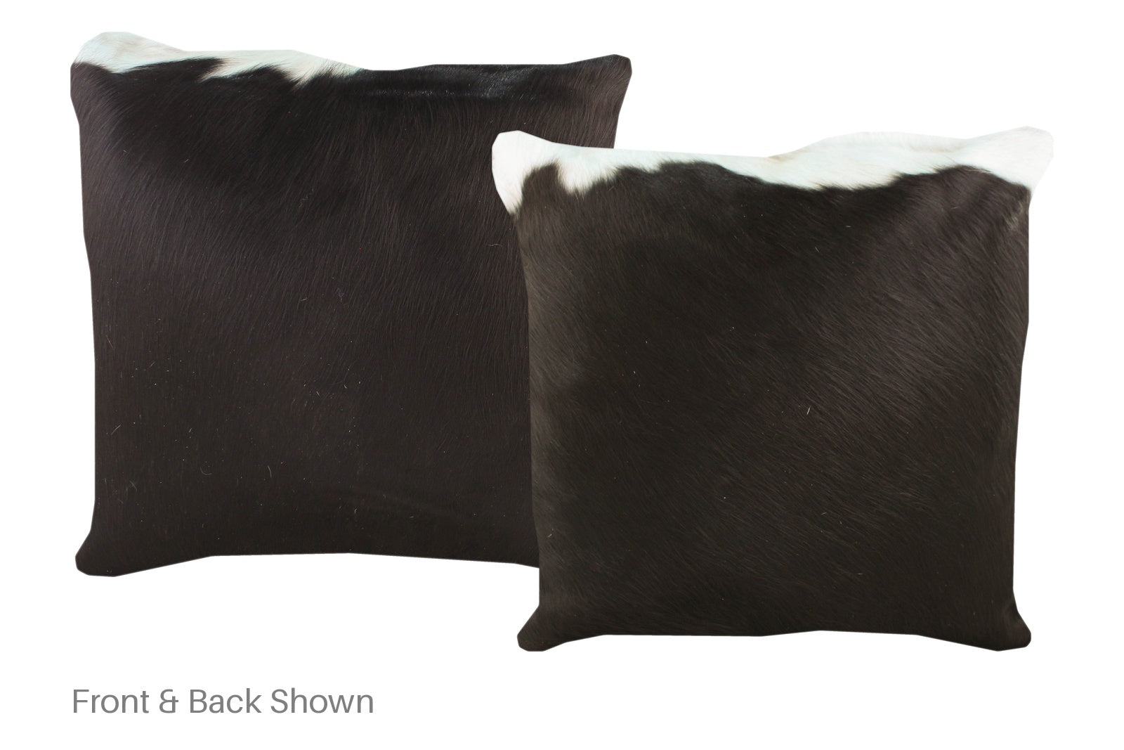 Black and White Cowhide Pillow #A52692