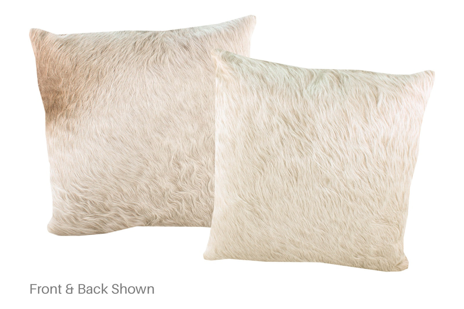 Champagne Cowhide Pillow #A52700