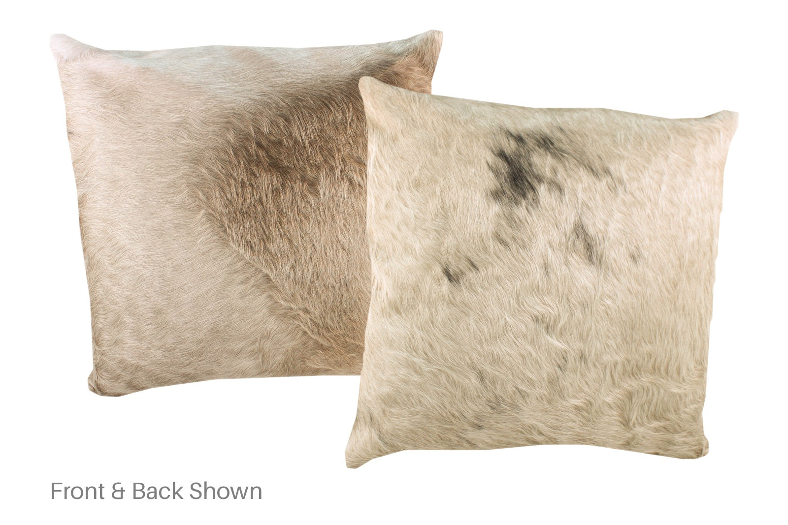 Champagne Cowhide Pillow #A52701