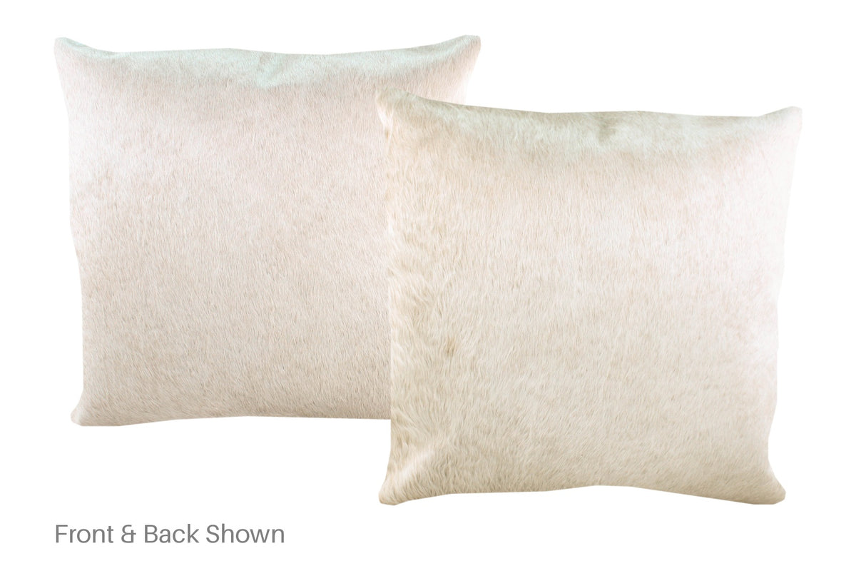 Champagne Cowhide Pillow #A52704