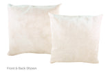 Champagne Cowhide Pillow 20x20 #A52705 by Hudson Hides