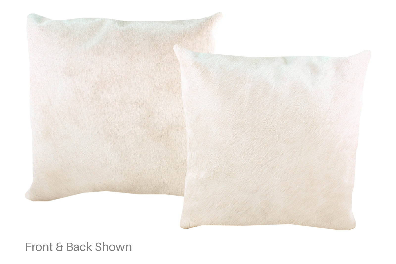 Champagne Cowhide Pillow #A52705