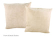 Champagne Cowhide Pillow 20x20 #A52708 by Hudson Hides