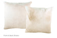 Champagne Cowhide Pillow 20x20 #A52711 by Hudson Hides
