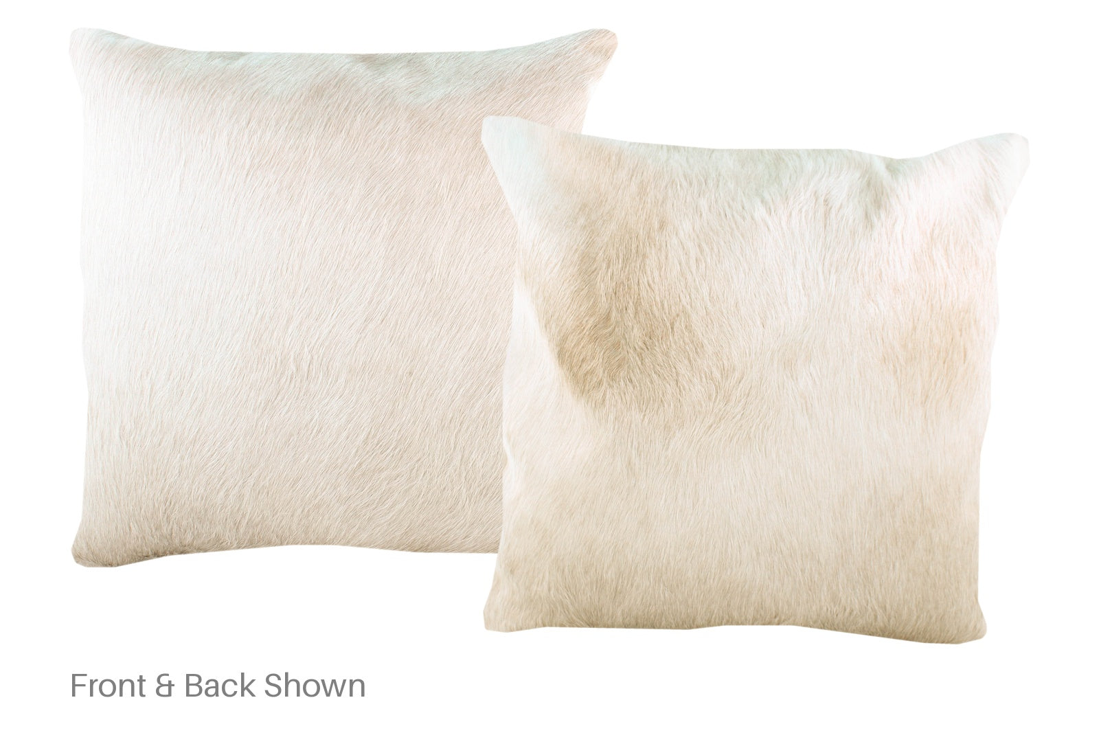 Champagne Cowhide Pillow #A52711