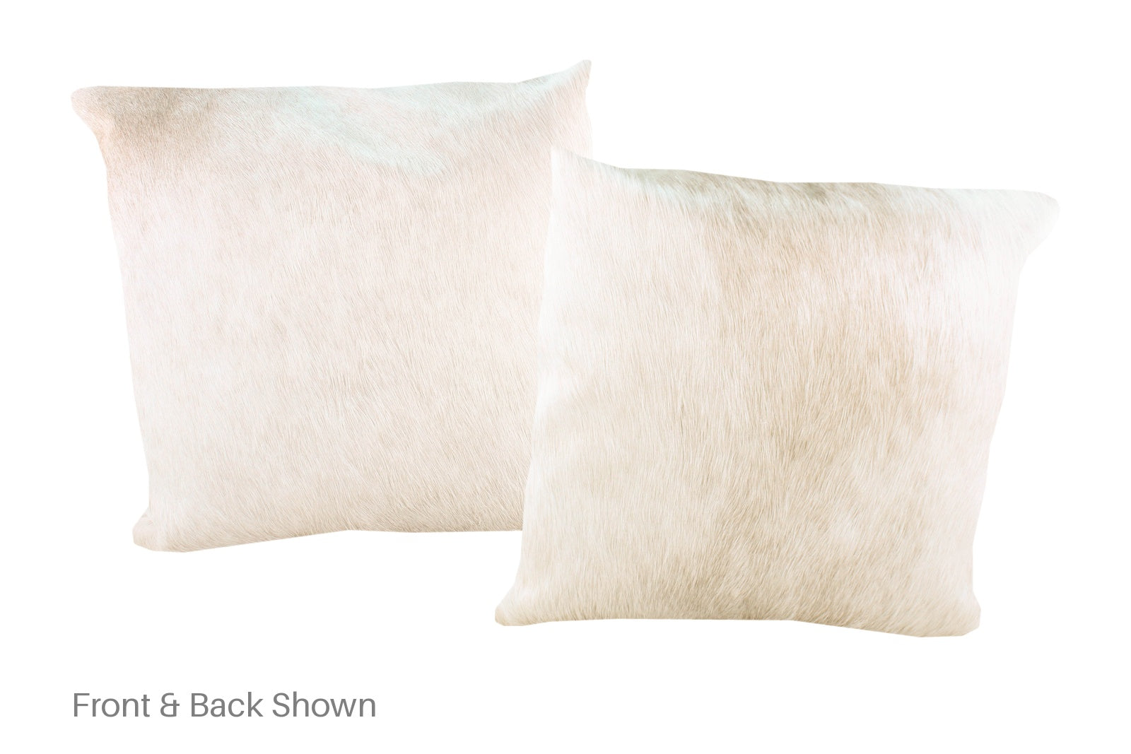 Champagne Cowhide Pillow #A52712