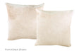 Champagne Cowhide Pillow 20x20 #A52713 by Hudson Hides