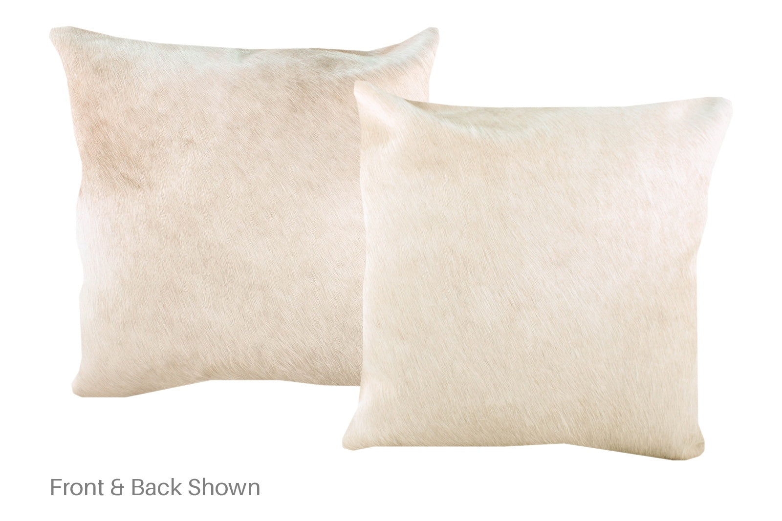 Champagne Cowhide Pillow #A52713