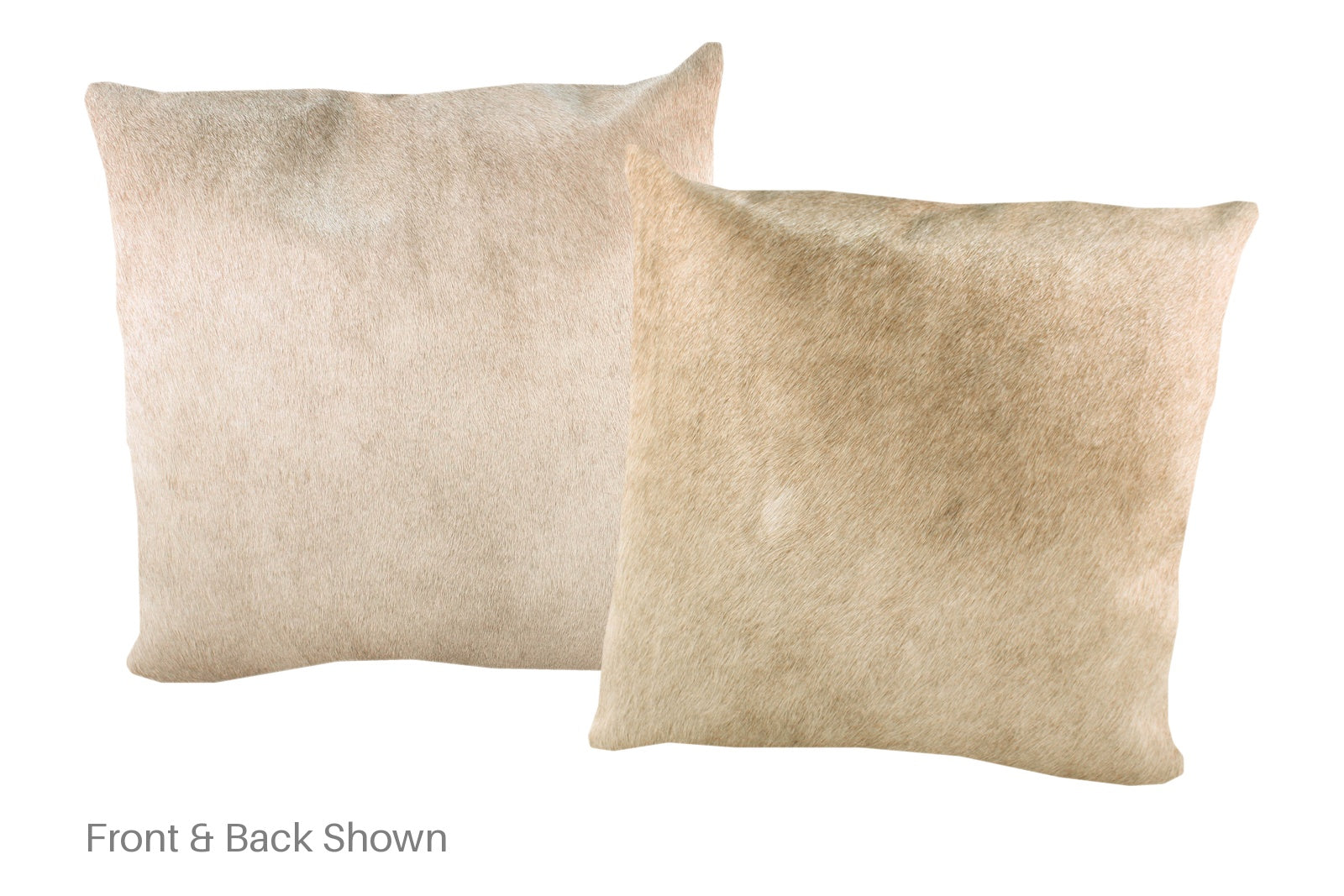 Champagne Cowhide Pillow #A52714