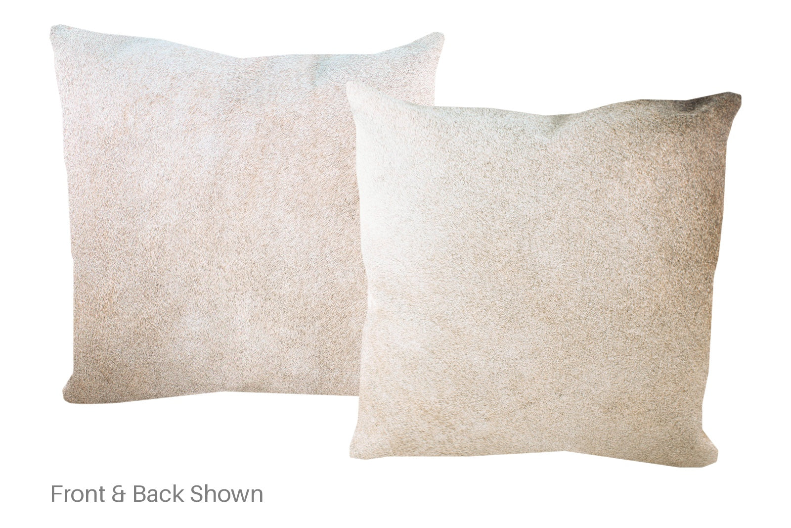 Grey Cowhide Pillow #A52718