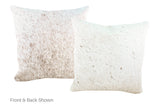 Salt and Pepper Brown Cowhide Pillow 20x20 #A52727 by Hudson Hides