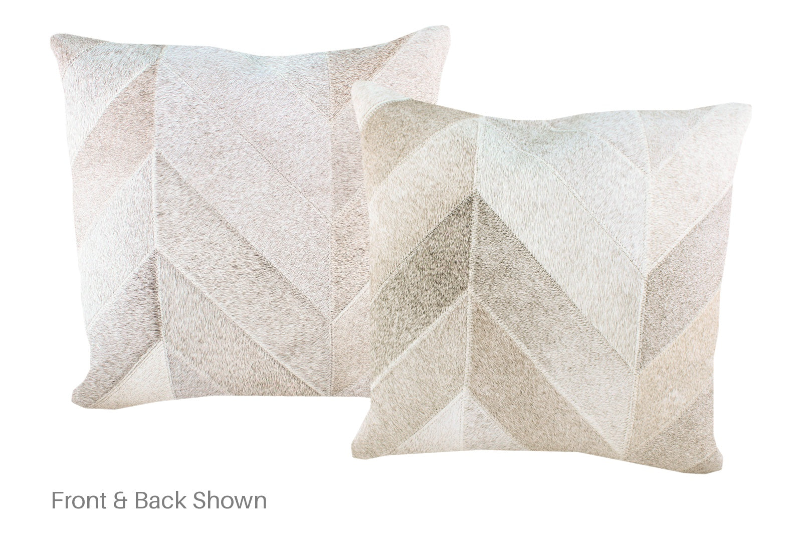 Patchwork Cowhide Pillow #A52739