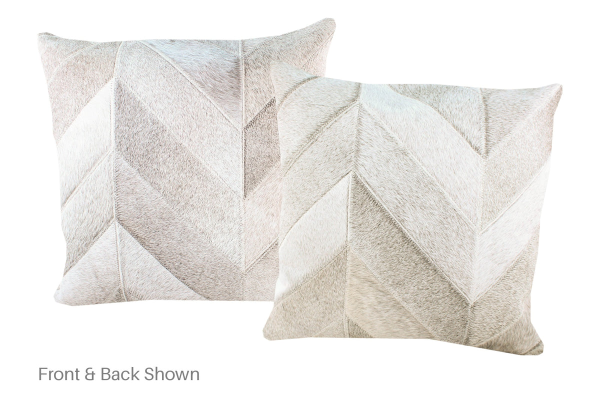 Patchwork Cowhide Pillow #A52740