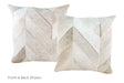 Patchwork Cowhide Pillow 20x20 #A52742 by Hudson Hides