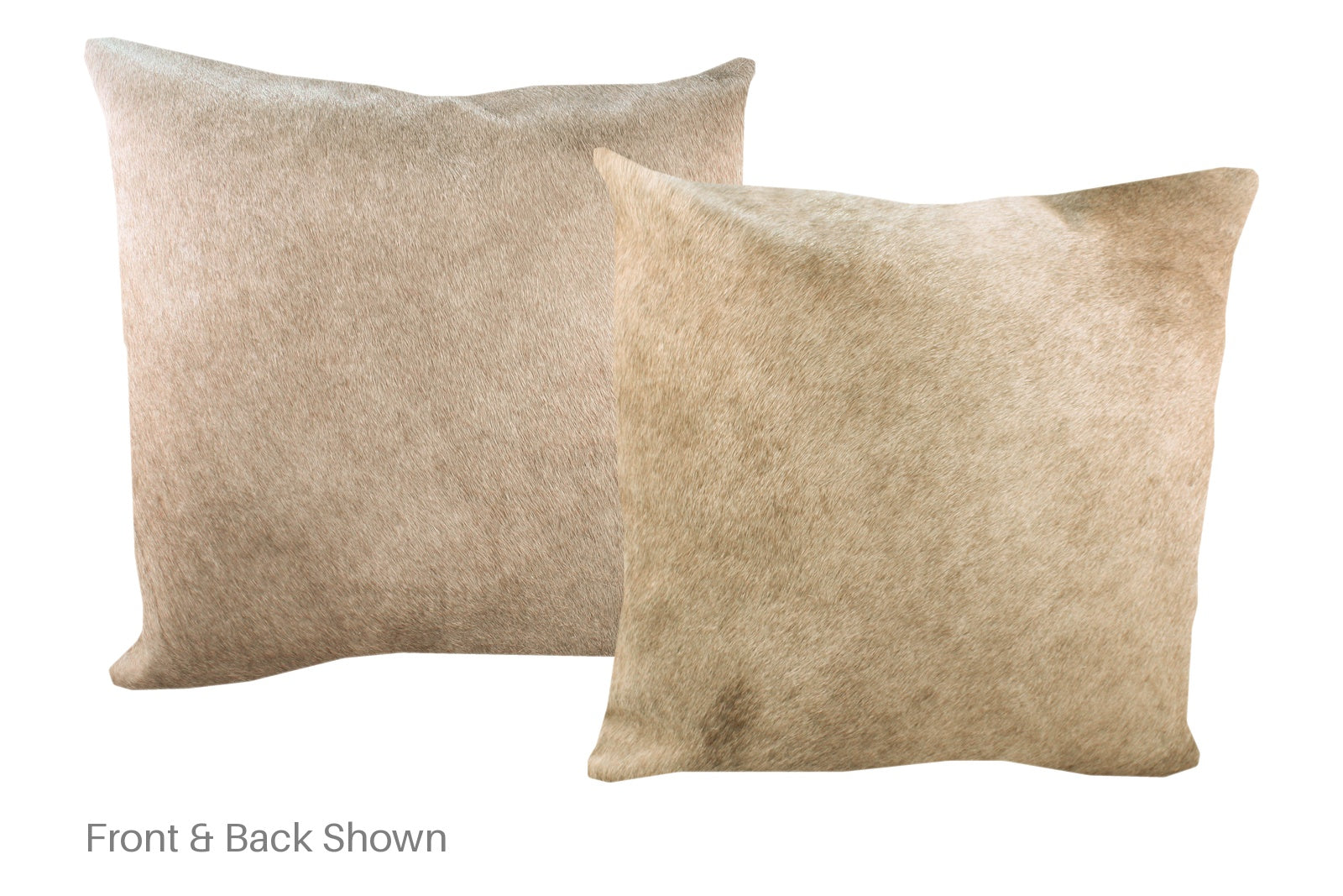 Champagne Cowhide Pillow #A52747