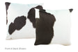 Black and White Cowhide Pillow 20x20 #A52750 by Hudson Hides