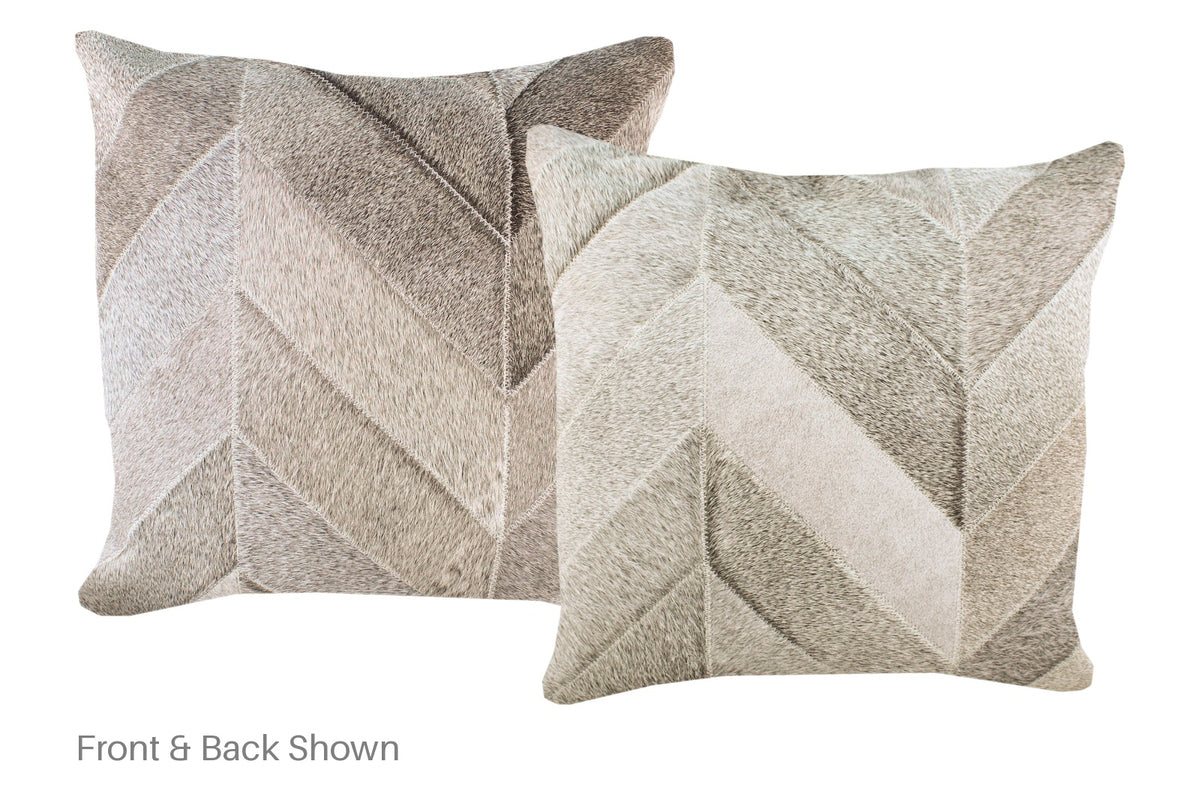 Patchwork Cowhide Pillow #A52759