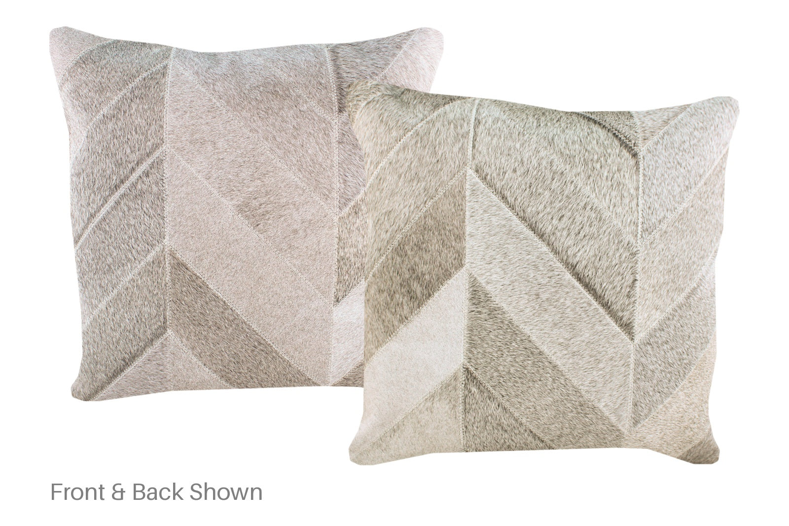 Patchwork Cowhide Pillow #A52760