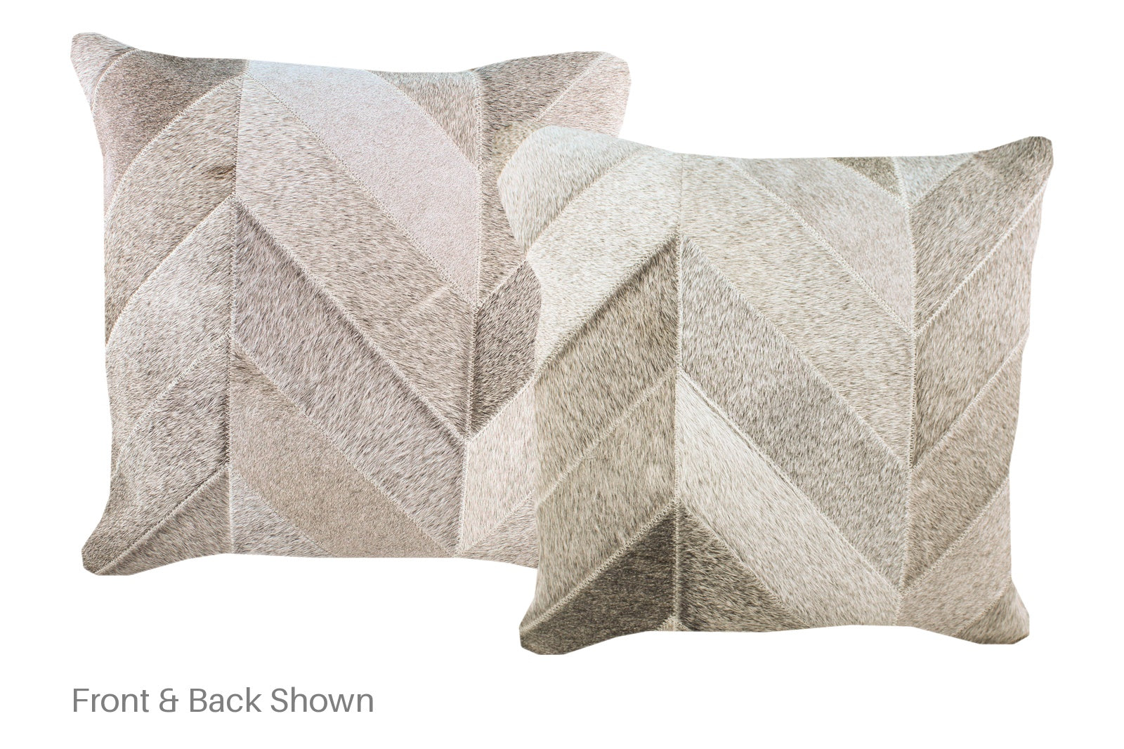 Patchwork Cowhide Pillow #A52761