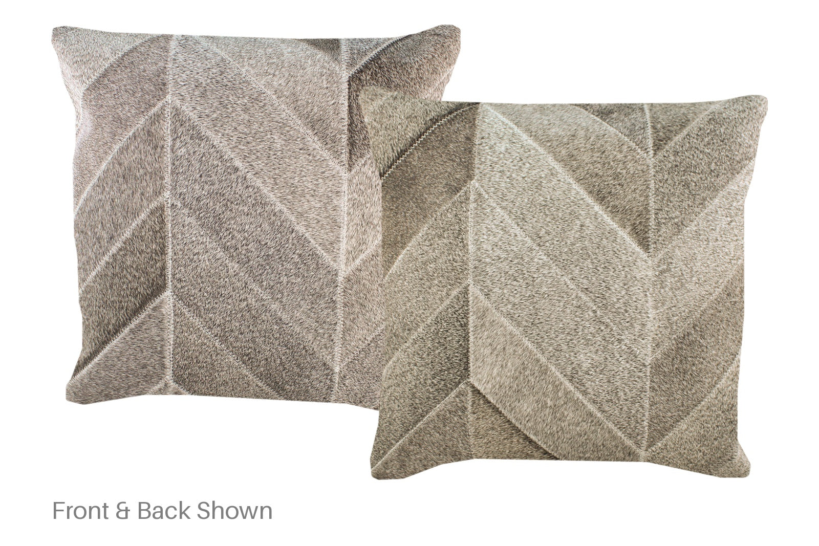 Patchwork Cowhide Pillow #A52762